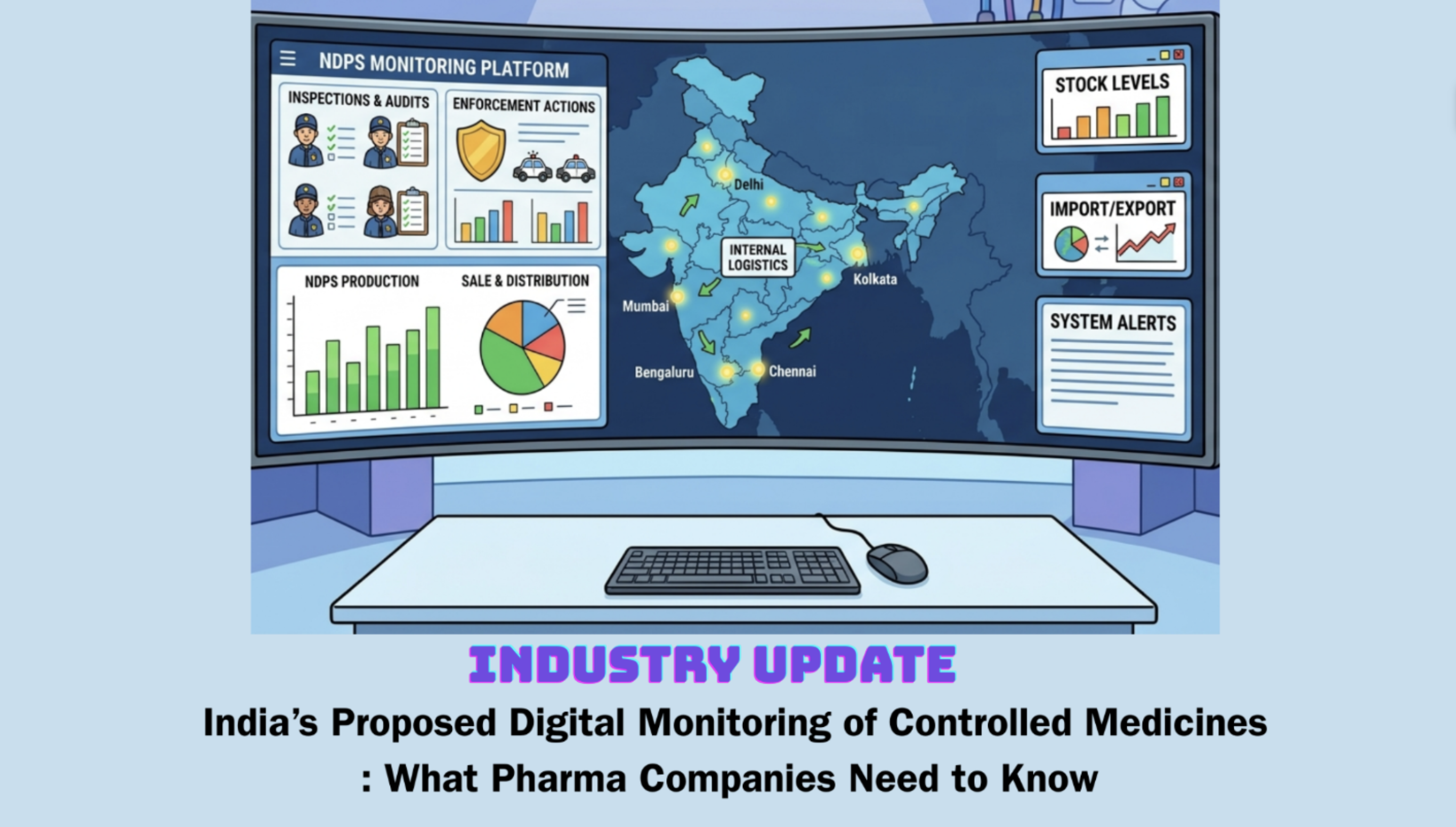 Pharma News - DCC recommends a digital monitoring platform.